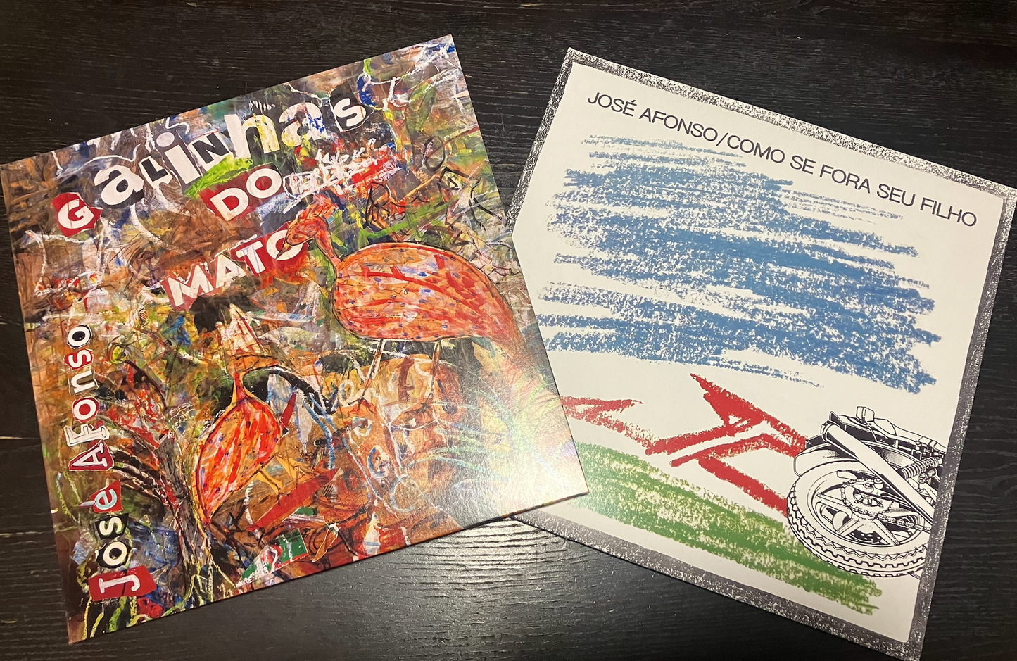 José Afonso: Como se Fora seu Filho & Galinhas do Mato 2xLP (Pacote de 2 LPs)