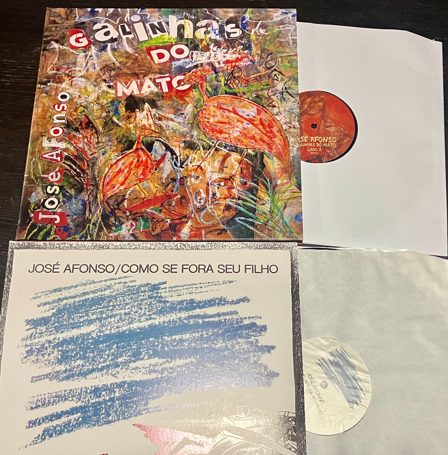José Afonso: Como se Fora seu Filho & Galinhas do Mato 2xLP (Pacote de 2 LPs)